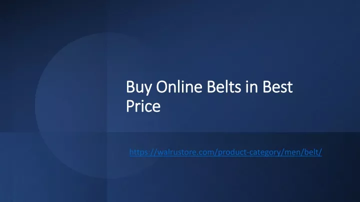 buy online belts in best price