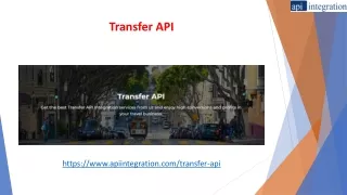 Transfer API