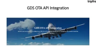 GDS OTA API Integration