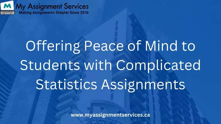 offering peace of mind to students with