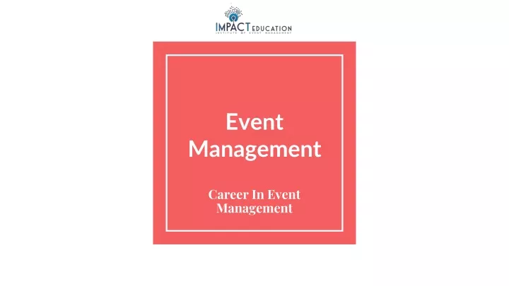 event management