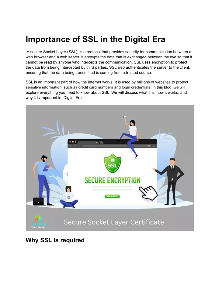 importance of ssl in the digital era