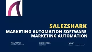 Marketing Automation Software,salezshark
