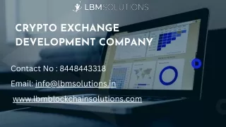 Crypto Exchange Development Company