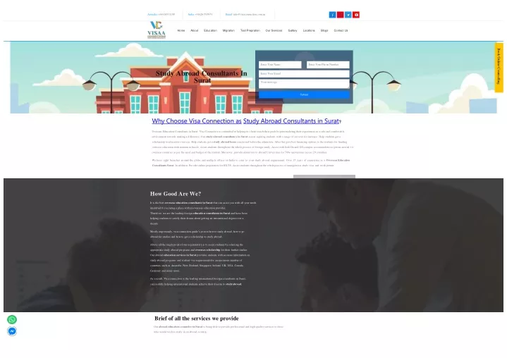 PPT - Study Abroad Consultants in Surat PowerPoint Presentation, free ...