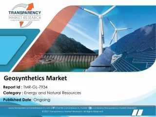 Geosynthetics Market | Global Industry Report, 2031