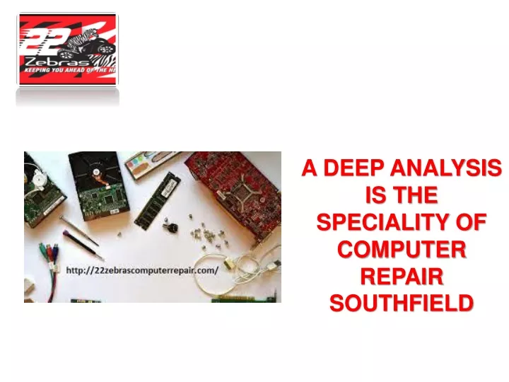 a deep analysis is the speciality of computer