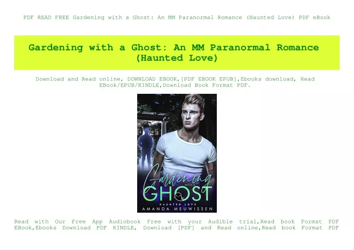 pdf read free gardening with a ghost