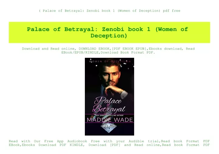 palace of betrayal zenobi book 1 women