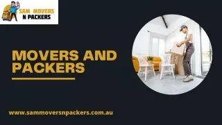 Movers And Packers | Sam Movers N Packers