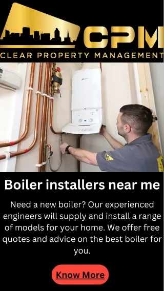 Boiler installers near me