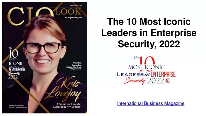 the 10 most iconic leaders in enterprise security