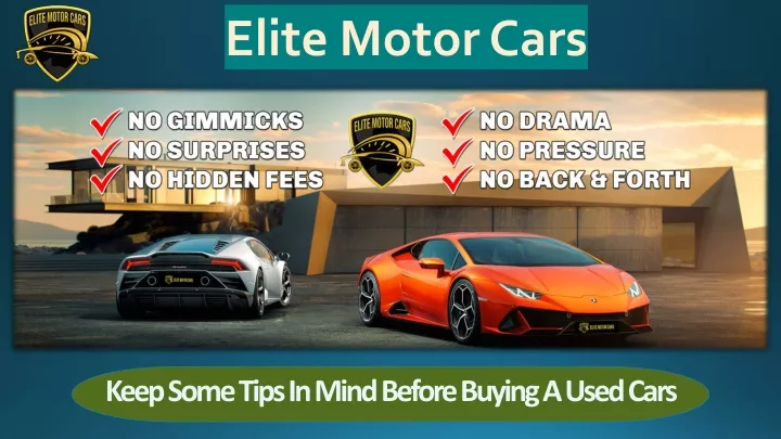 elite motor cars