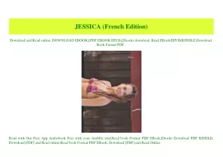 (READ)^ JESSICA (French Edition) PDF Full