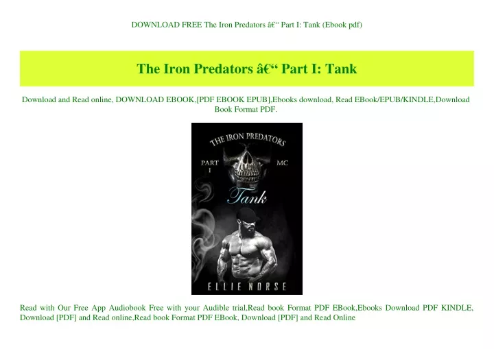 download free the iron predators part i tank