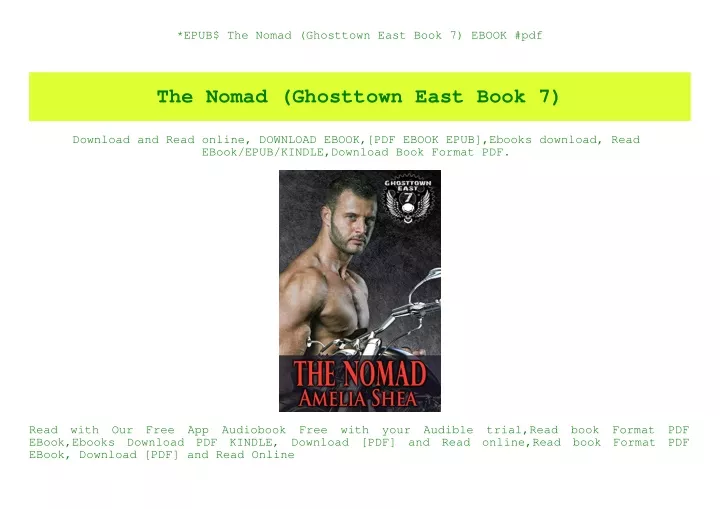 epub the nomad ghosttown east book 7 ebook pdf