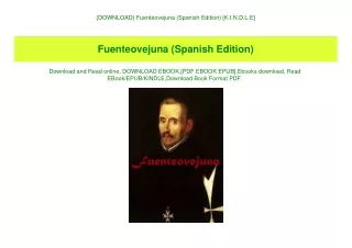 {DOWNLOAD} Fuenteovejuna (Spanish Edition) [K.I.N.D.L.E]