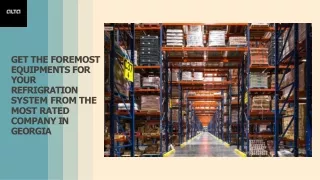 Get the Custom Refrigeration System for Your Industry