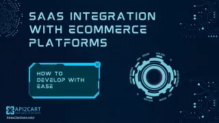 SaaS Integration With eCommerce Platforms: How to Develop with Ease