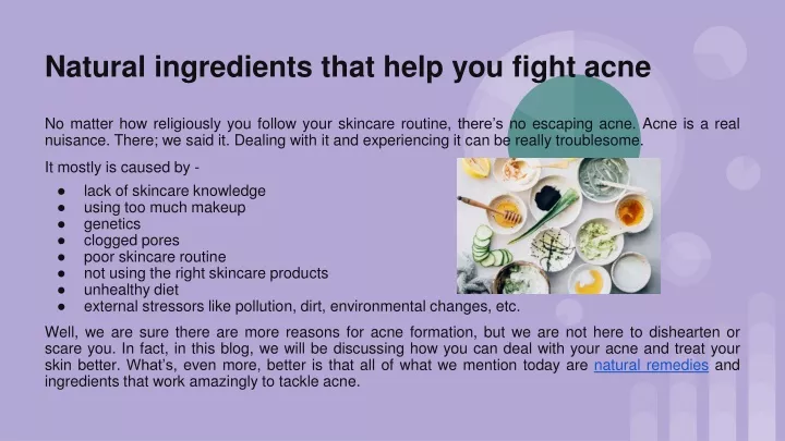 natural ingredients that help you fight acne
