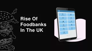 Rise of Foodbanks in UK