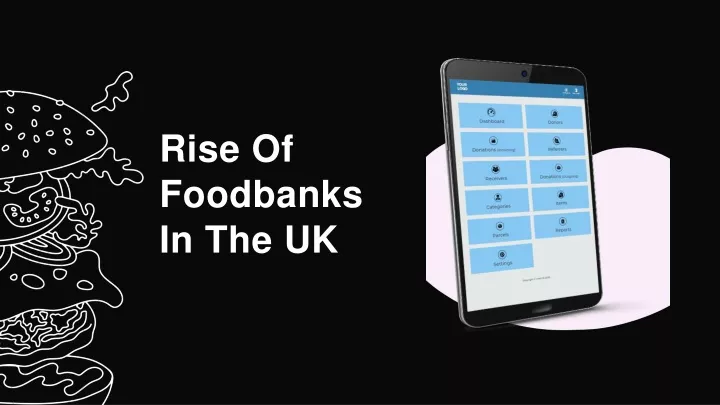 rise of foodbanks in the uk