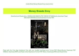 {mobiePub} Money Breeds Envy {read online}