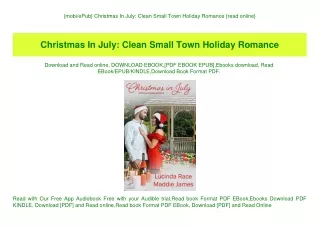 {mobiePub} Christmas In July Clean Small Town Holiday Romance {read online}