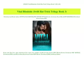 pdf vital blindside swift hat trick trilogy book
