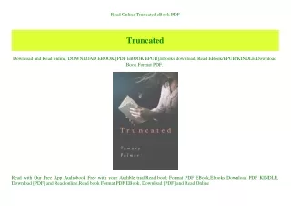 read online truncated ebook pdf