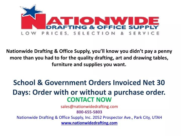 contact now sales@nationwidedrafting