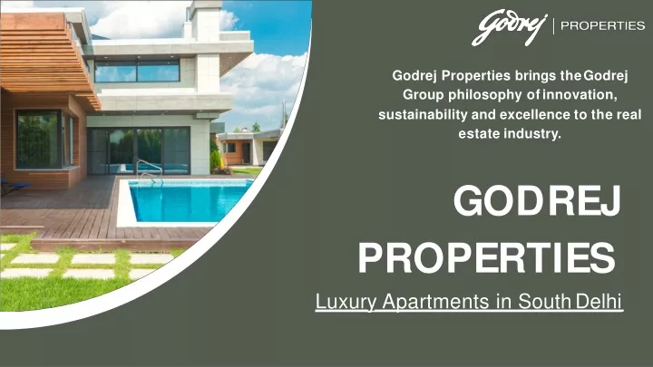 godrej properties brings the godrej group