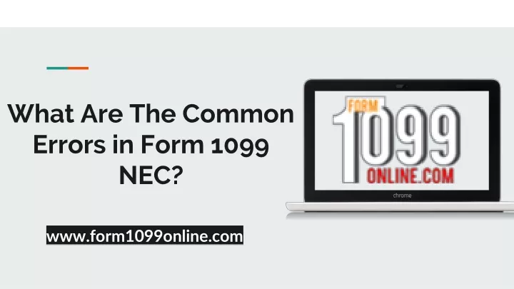 what are the common errors in form 1099 nec