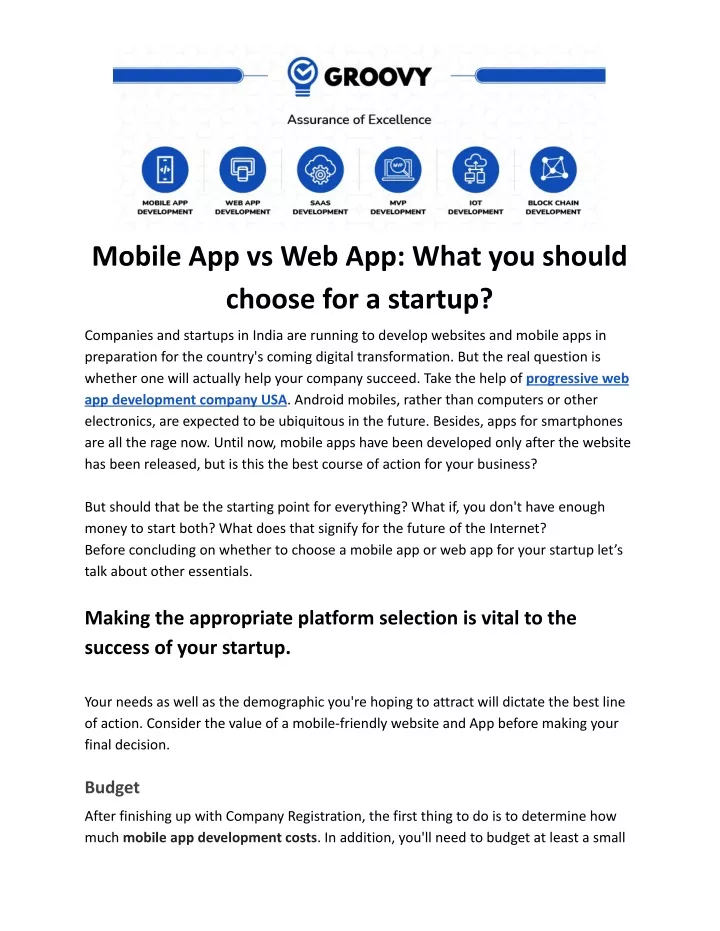 mobile app vs web app what you should choose