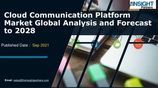 Cloud Communication Platform Market