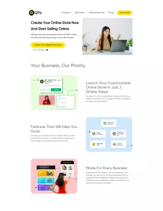 Launch your e-commerce store and start selling online