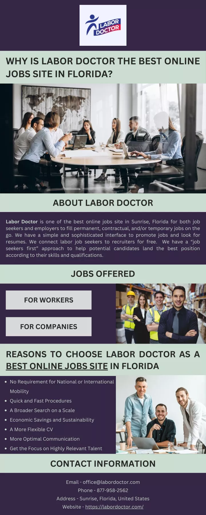 why is labor doctor the best online jobs site