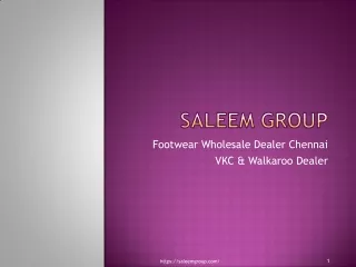Footwear wholesale distributor, Chennai. VKC & Walkaroo dealer in Tamilnadu,