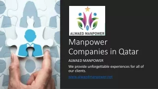 Manpower Companies in Qatar_