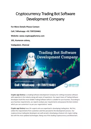 cryptoc cryptocurrency trading bot software