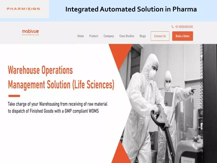 integrated automated solution in pharma