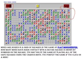 Play Minesweeper