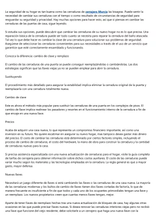 la seguridad de su hogar es tan buena como