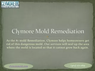 Clymore Mold Remediation