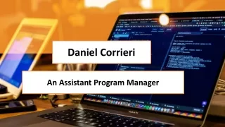 Daniel Corrieri - An Assistant Program Manager