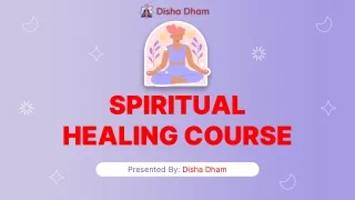Disha Dham offers to learn spiritual healing with Guru Maa.