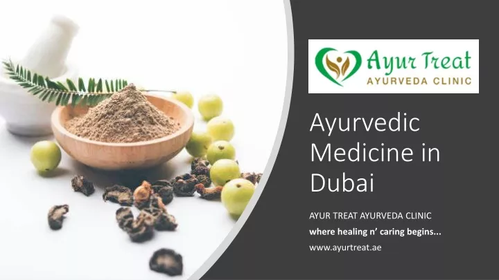 ayurvedic medicine in dubai