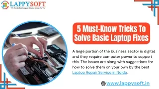 5 Must-Know Tricks To Solve Basic Laptop Fixes