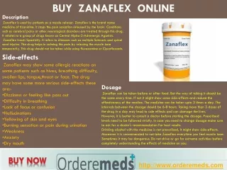 Buy Zanaflex online
