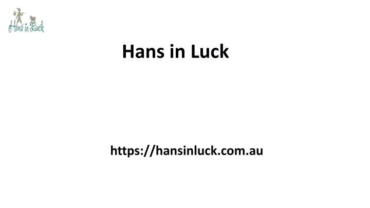 hans in luck